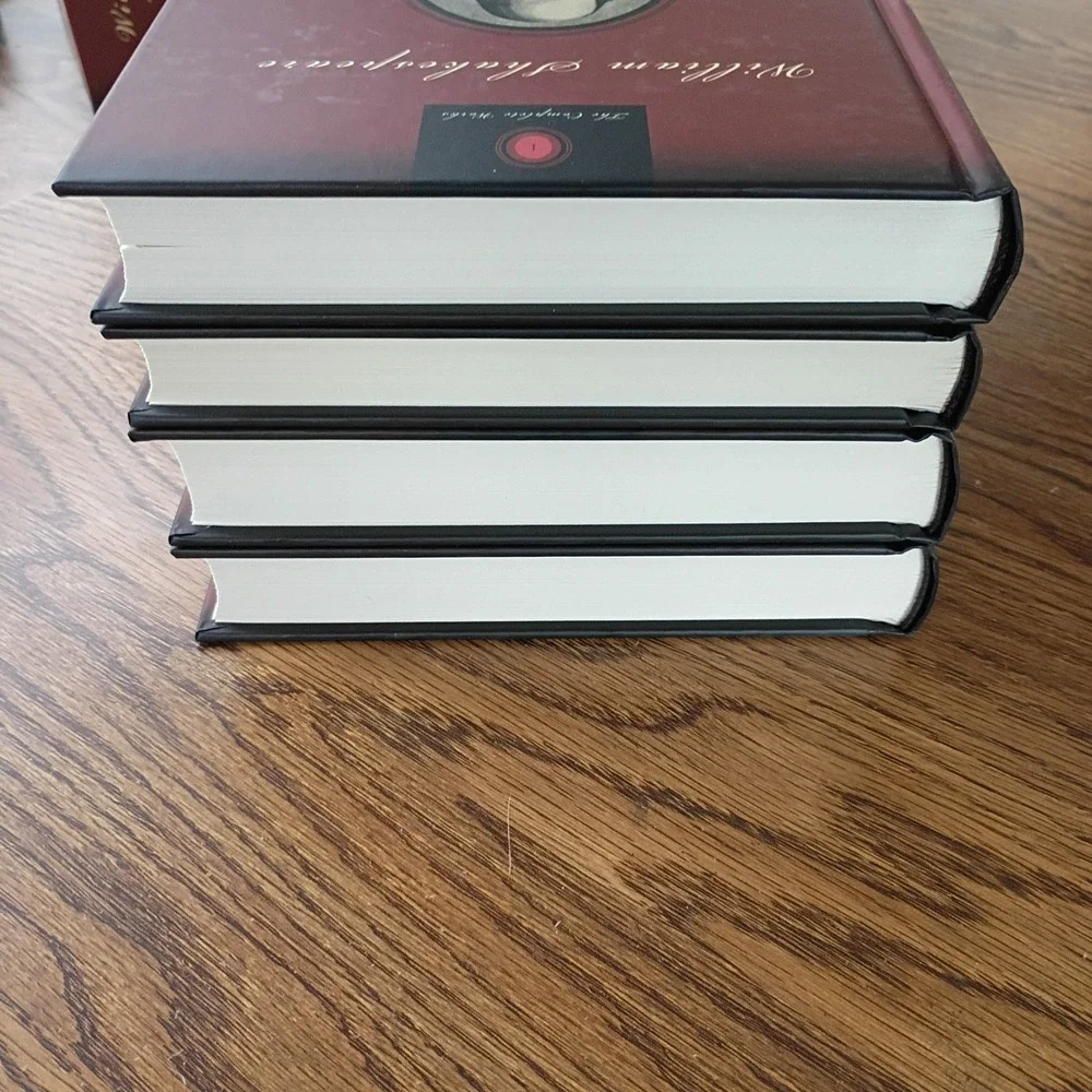William Shakespeare The Complete Works, Tess Press 4 Vol Box Set 2006- Very Good